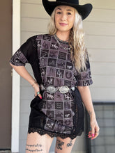 Load image into Gallery viewer, The Western Grunge T Shirt Dress