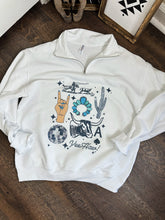 Load image into Gallery viewer, The Western Collage Quarter Zip