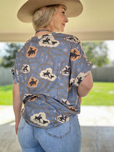 Load image into Gallery viewer, The Rancher Threads Oversized Top