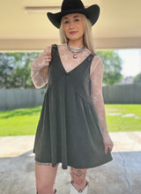 Load image into Gallery viewer, The Rodeo Queen Dress (Grey)