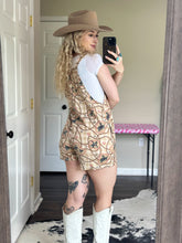 Load image into Gallery viewer, The Giddy Up Gingham Romper