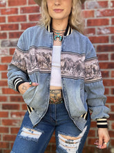 Load image into Gallery viewer, Horses Run Wild Bomber Jacket