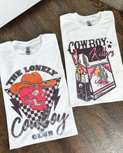 Load image into Gallery viewer, Lonely Cowboy Club TEE or CREWNECK