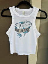 Load image into Gallery viewer, Tough Luck Cowboy Cropped Tank