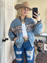 Load image into Gallery viewer, Horses Run Wild Bomber Jacket