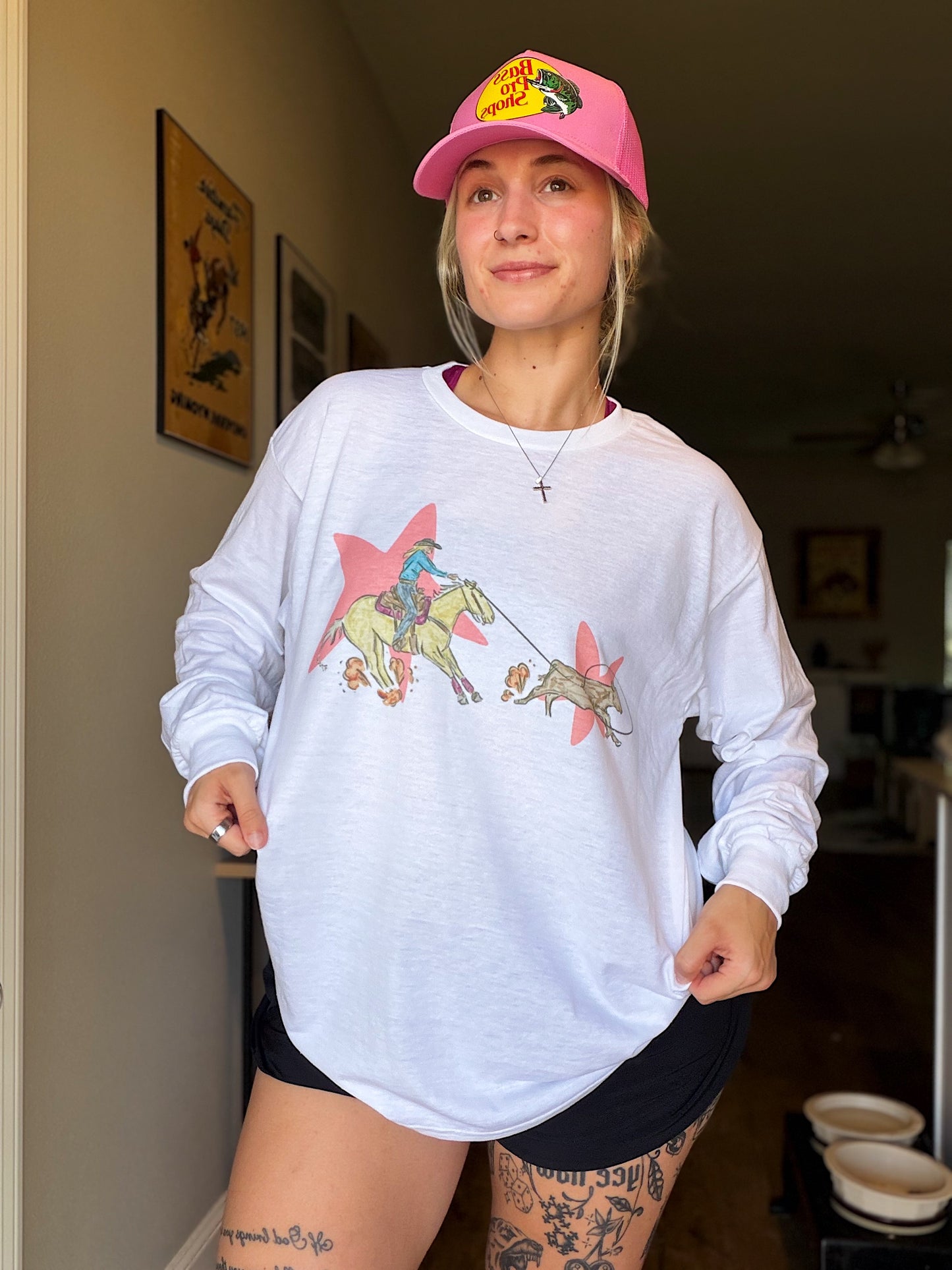 Cowgirl Roundup Long Sleeve Tee