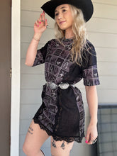 Load image into Gallery viewer, The Western Grunge T Shirt Dress
