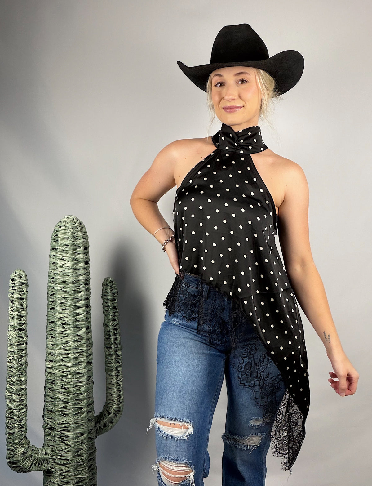 The Dolly Dots Top