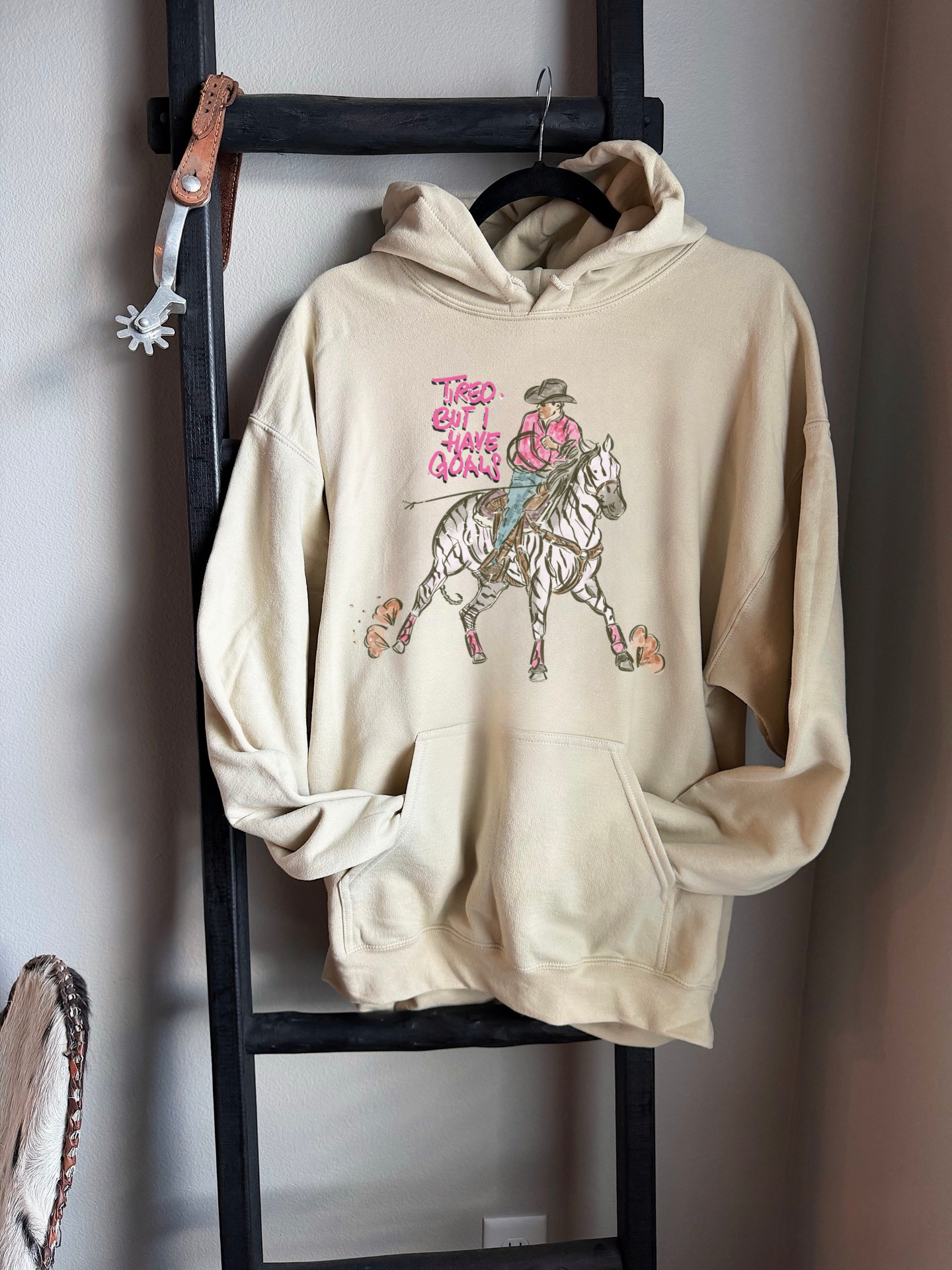 Tired But I Have Goals Hoodie