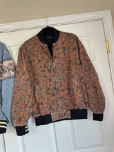 Load image into Gallery viewer, The Tooled Leather Bomber Jacket