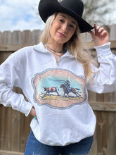 Load image into Gallery viewer, Western Buckle Quarter Zip