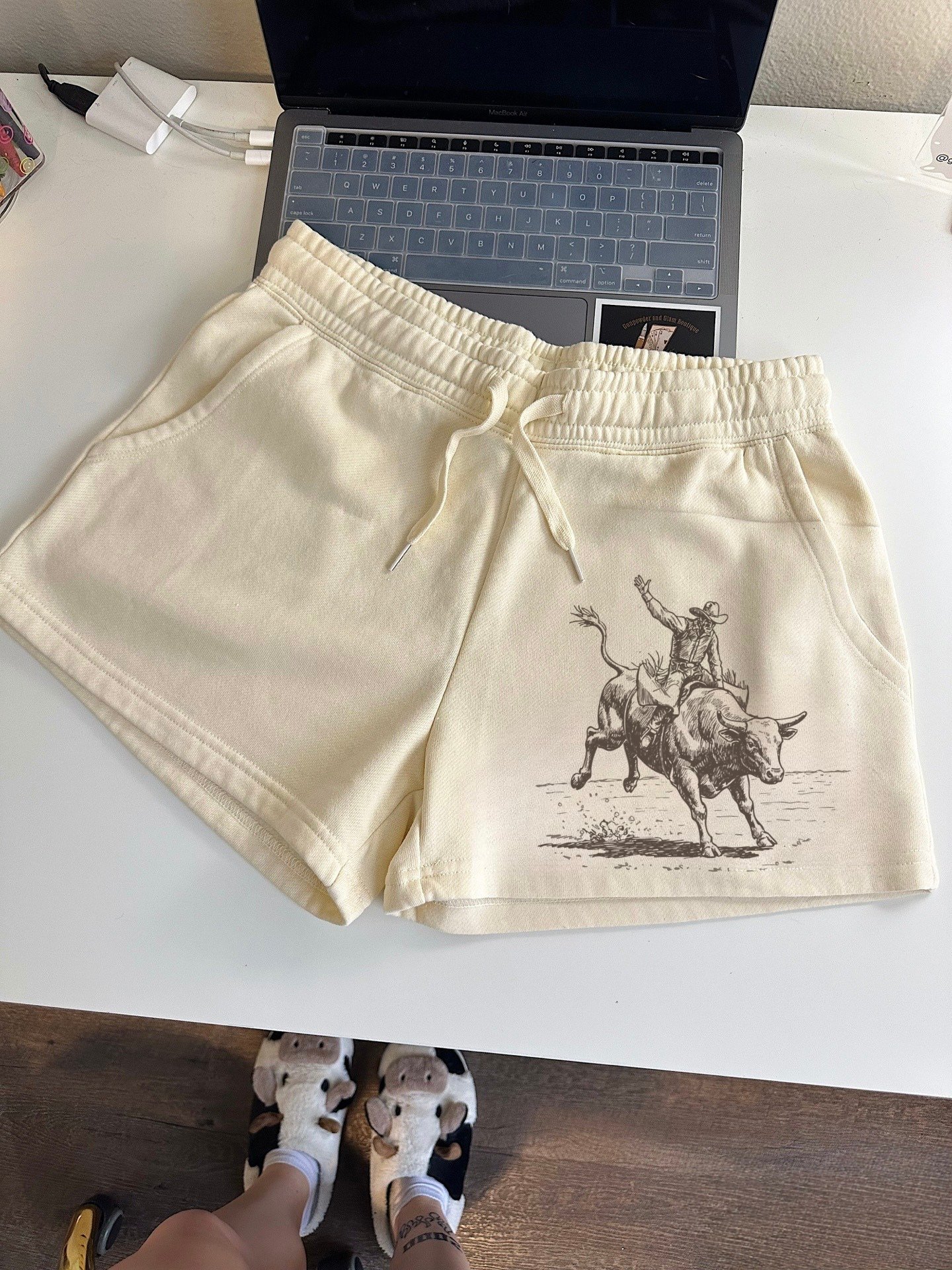 Vintage Bull Rider Lounge Shorts