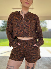 Load image into Gallery viewer, Henley Lounge Set (Leopard)