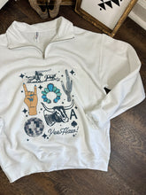 Load image into Gallery viewer, The Western Collage Quarter Zip