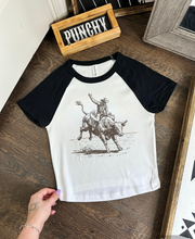 Load image into Gallery viewer, Vintage Bull Rider Baby Tee