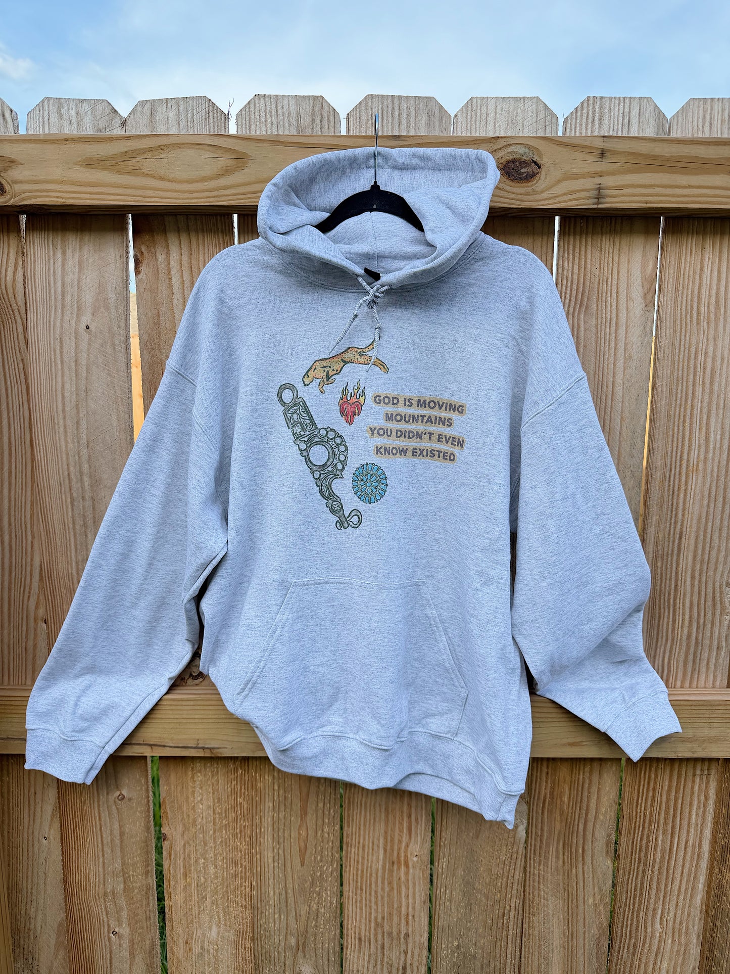 God Is Moving Mountains Hoodie