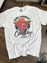 Load image into Gallery viewer, Lonely Cowboy Club TEE or CREWNECK