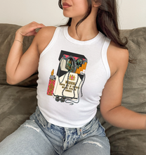 Load image into Gallery viewer, Fatal To Cowboys Cropped Tank