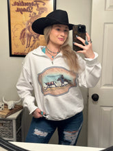 Load image into Gallery viewer, Western Buckle Quarter Zip