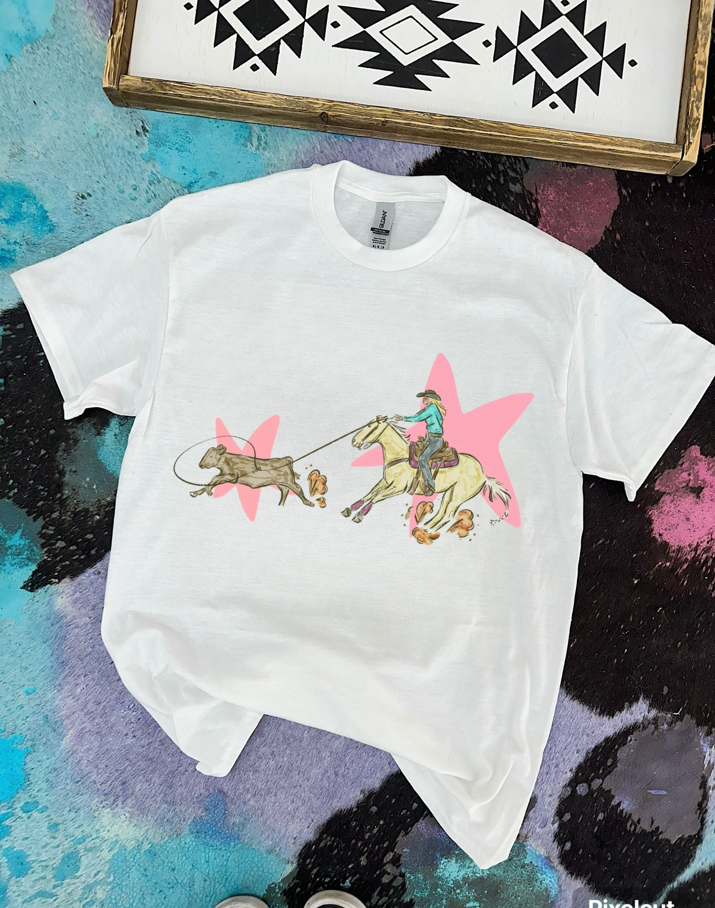 Cowgirl Roundup TEE or CREWNECK