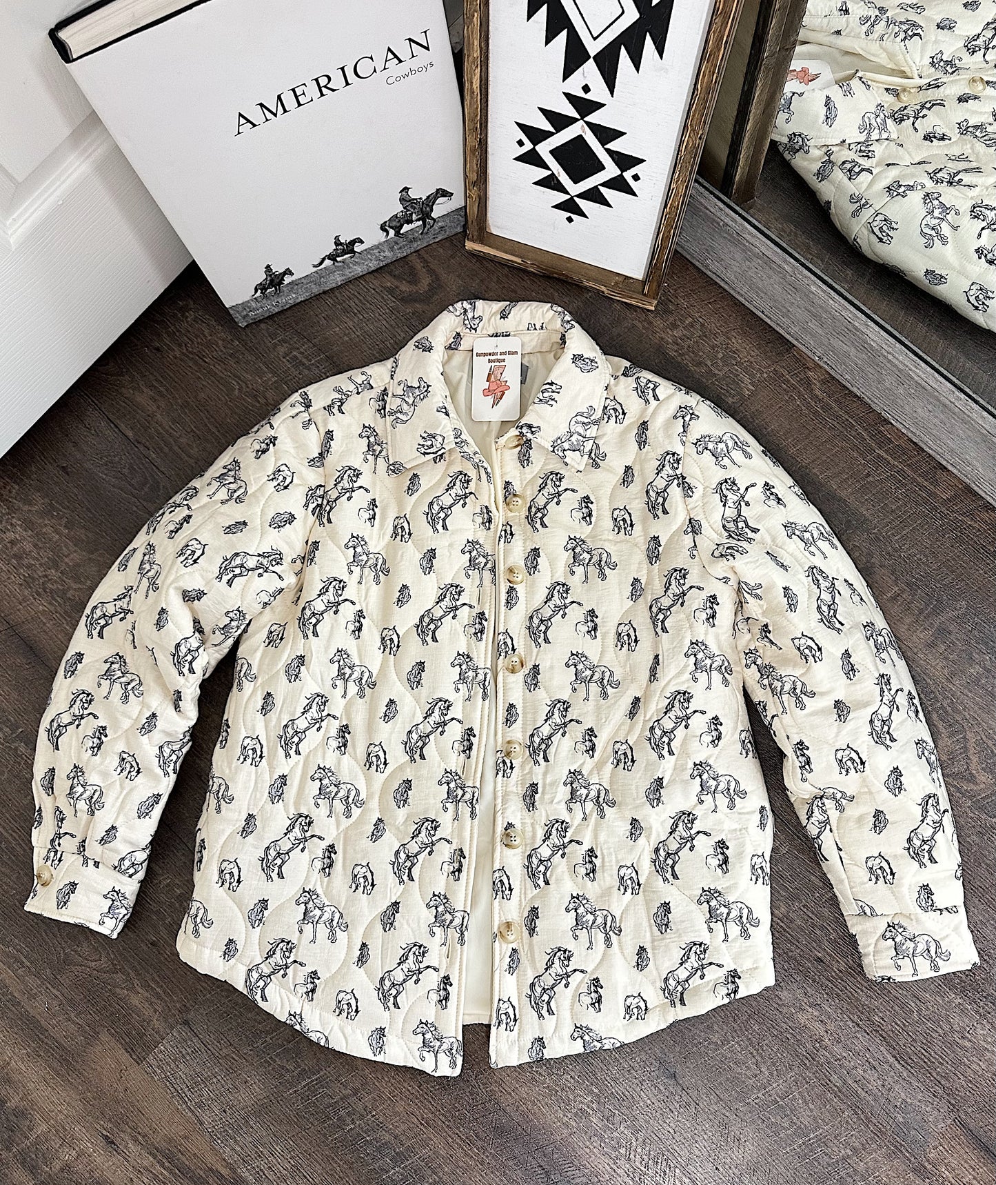 Quilted Pony Jacket