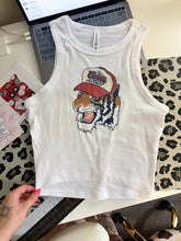Load image into Gallery viewer, Punchy Tiger Cropped Tank