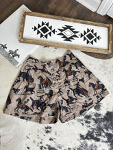 Load image into Gallery viewer, The Cowboy Flare Shorts