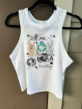 Load image into Gallery viewer, Western Collage Cropped Tank