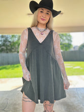 Load image into Gallery viewer, The Rodeo Queen Dress (Grey)