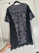 Load image into Gallery viewer, The Western Grunge T Shirt Dress
