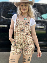 Load image into Gallery viewer, The Giddy Up Gingham Romper
