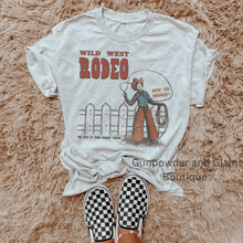 Load image into Gallery viewer, Ropin’ and Wranglin’ TEE or CREWNECK