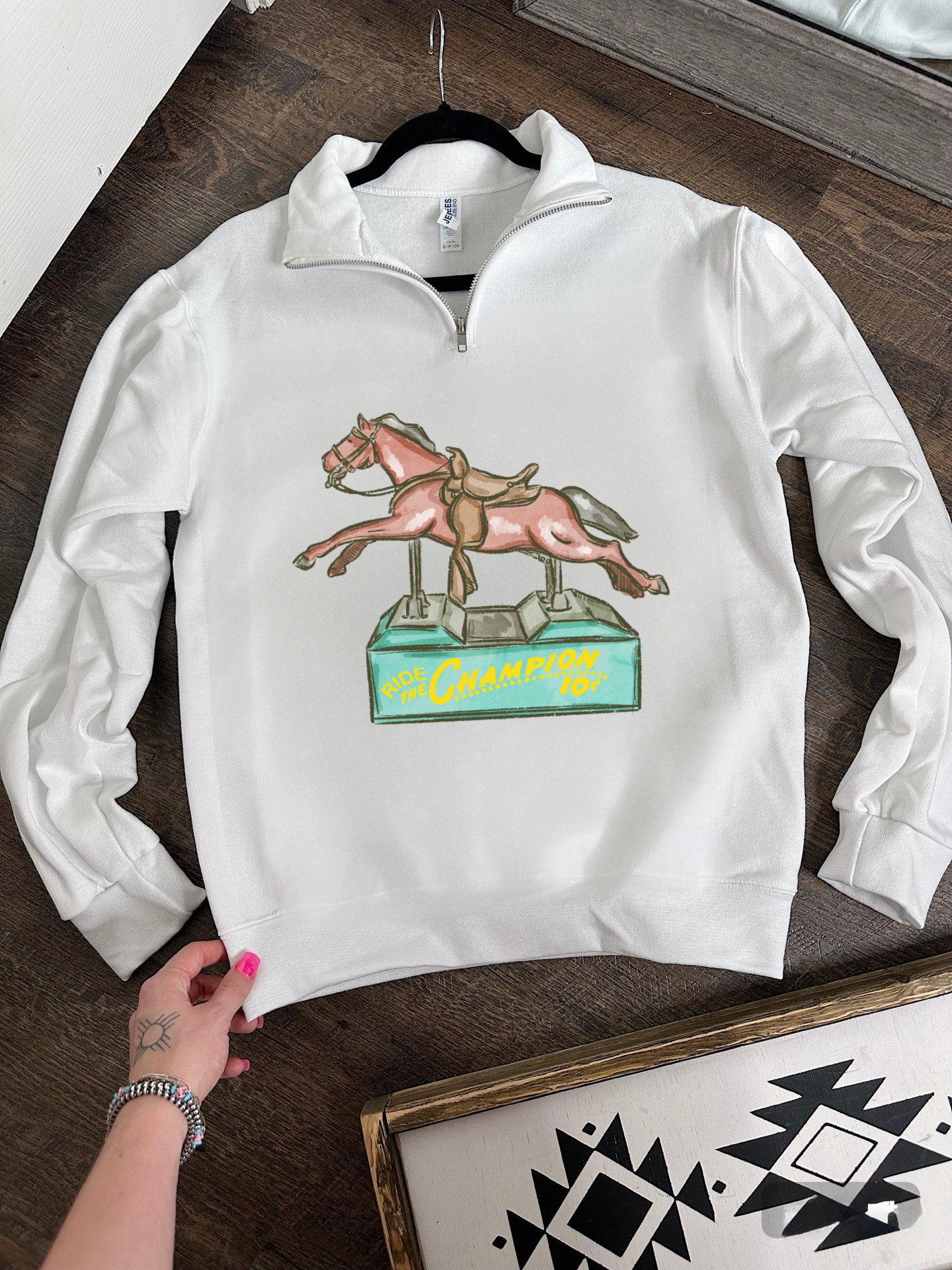 Cowgirl Carnival Quarter Zip