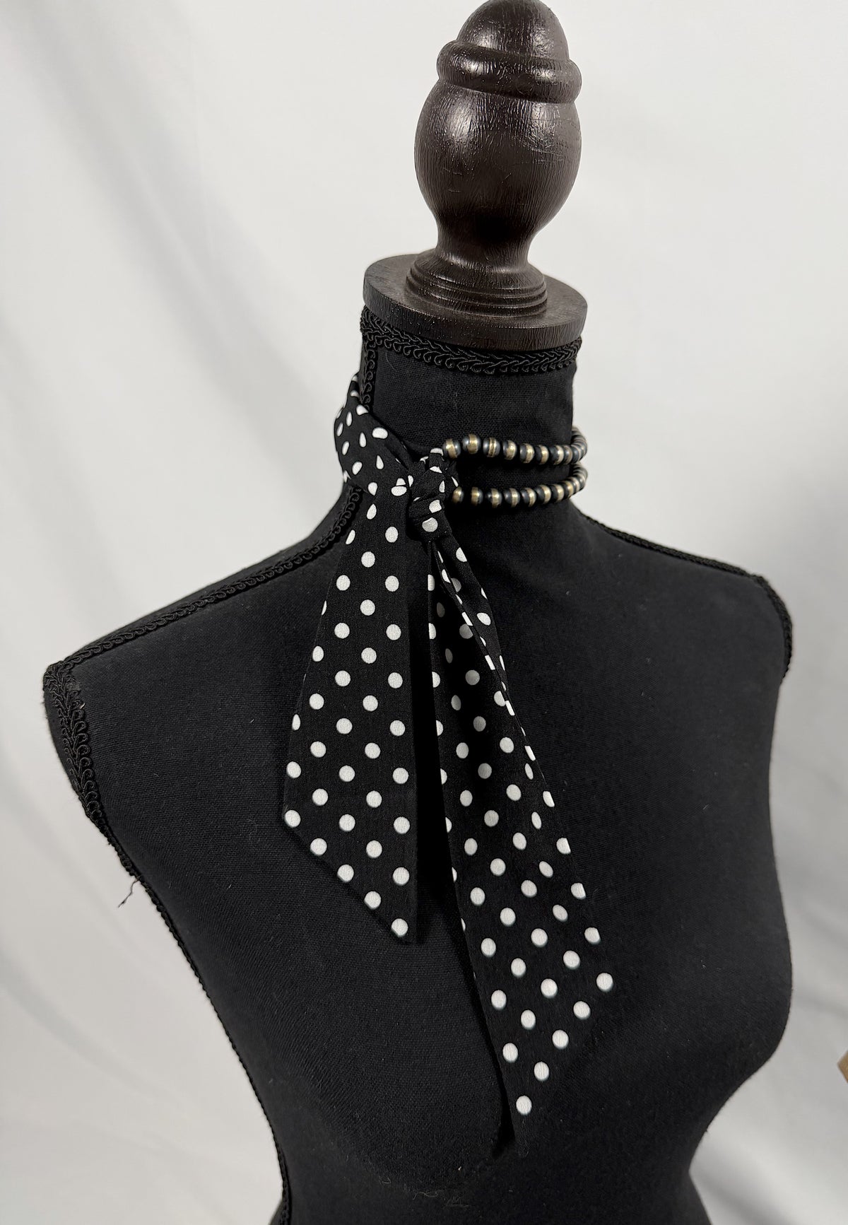 Polka Dot Twilly (Black)