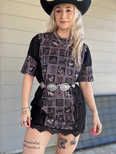 Load image into Gallery viewer, The Western Grunge T Shirt Dress