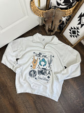 Load image into Gallery viewer, The Western Collage Quarter Zip