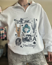 Load image into Gallery viewer, The Western Collage Quarter Zip