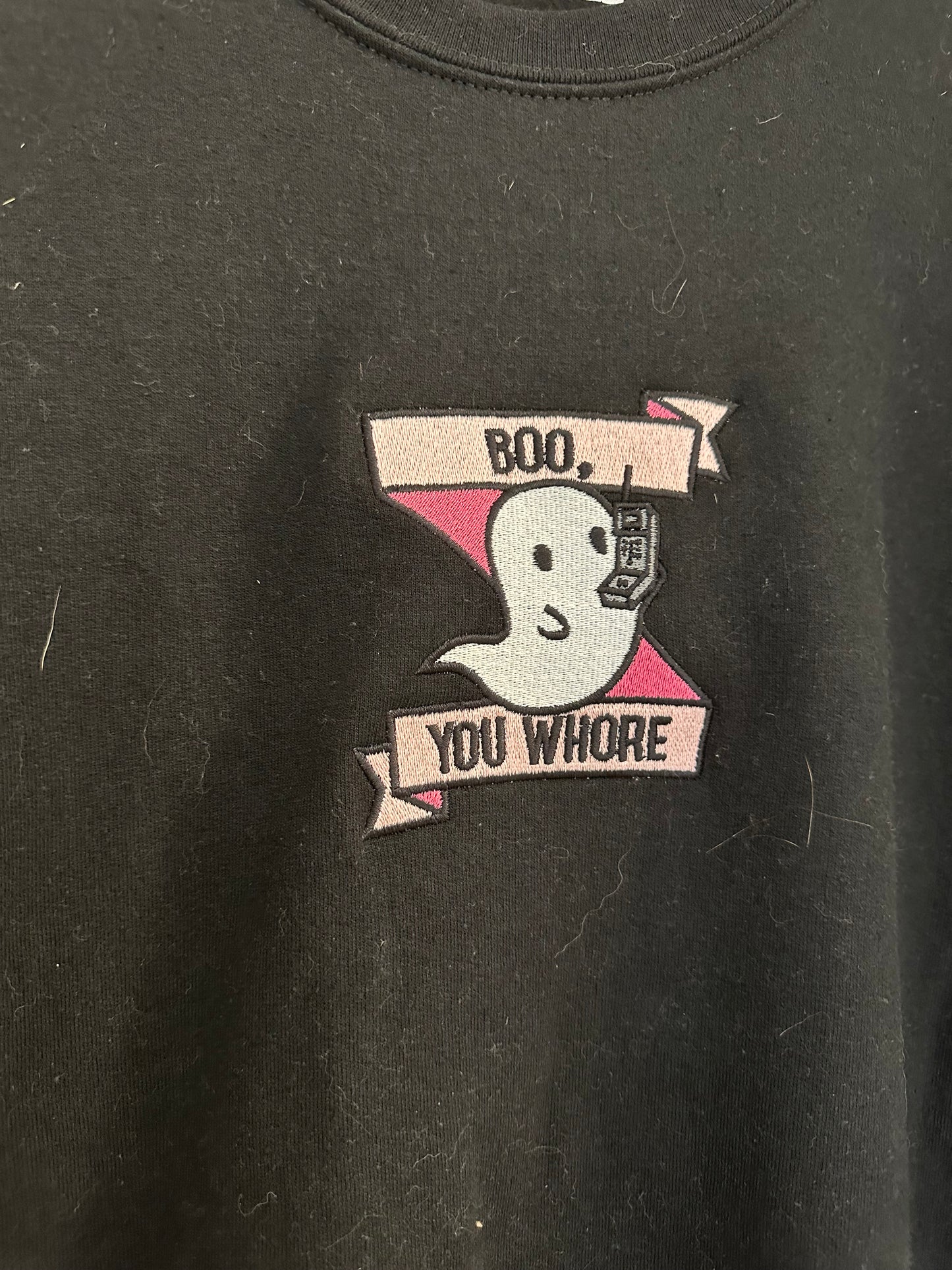 Boo You Sweatshirt Size XL