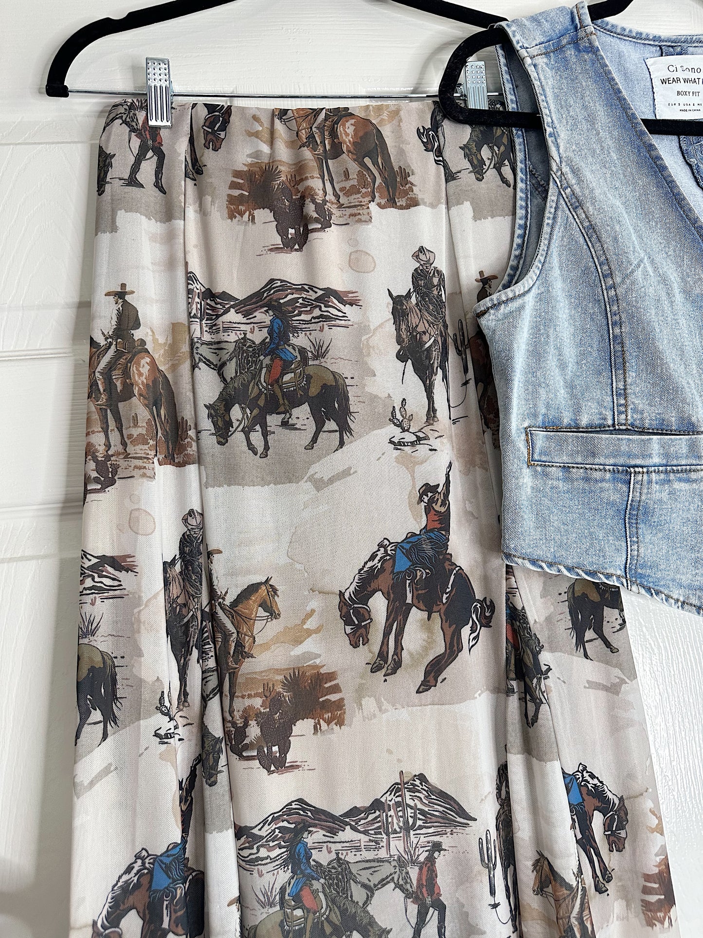 Wild West Maxi Skirt