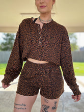 Load image into Gallery viewer, Henley Lounge Set (Leopard)