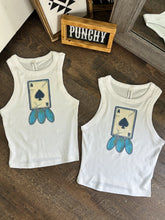 Load image into Gallery viewer, Ace of Spades Cropped Tank