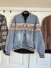 Load image into Gallery viewer, Horses Run Wild Bomber Jacket