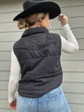 Load image into Gallery viewer, Boot Stitch Puffer Vest