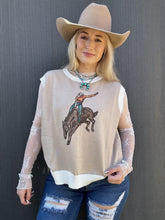 Load image into Gallery viewer, The Bucking Horse Sweater Vest