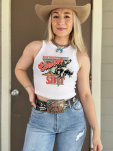 Load image into Gallery viewer, Cowboy Sh!t Cropped Tank