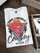 Load image into Gallery viewer, Lonely Cowboy Club TEE or CREWNECK