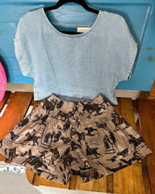 Load image into Gallery viewer, The Cowboy Flare Shorts