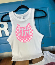 Load image into Gallery viewer, Yeehaw Horseshoe Cropped Tank