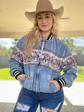Load image into Gallery viewer, Horses Run Wild Bomber Jacket