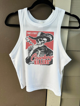 Load image into Gallery viewer, Cowboy Killers Cropped Tank